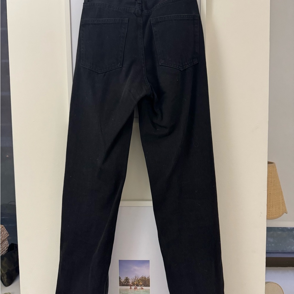 Parke Black 90’s Straight Leg Women's Jeans - Picture 3 of 5
